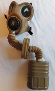 Mk. IV GS Respirator fitted with Container Type E Mk. V & EA, B. Baker/T. Mayer-Maguire.