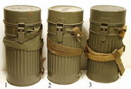 Canisters for S-maske.