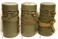 Canisters for S-maske.