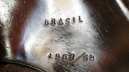 "BRASIL" AND "1967/68" inscriptions