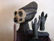 Modern photo of the respirator used on set