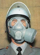 Spanish policeman with a first model M/61