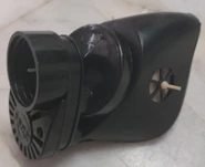 Valve assembly with orinasal mask still intact