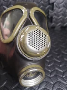 Metal exhale valve cover (plastic of rubber in M65)