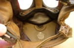 the interior of the mask