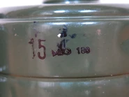 Markings: MEO 189 (Minőség Ellenőrzési Osztály - Quality Control Category) and a "15" serial number, the 15th series ever produced.