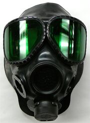 M40A2 Gas Mask With Laser Protective Lens Outserts