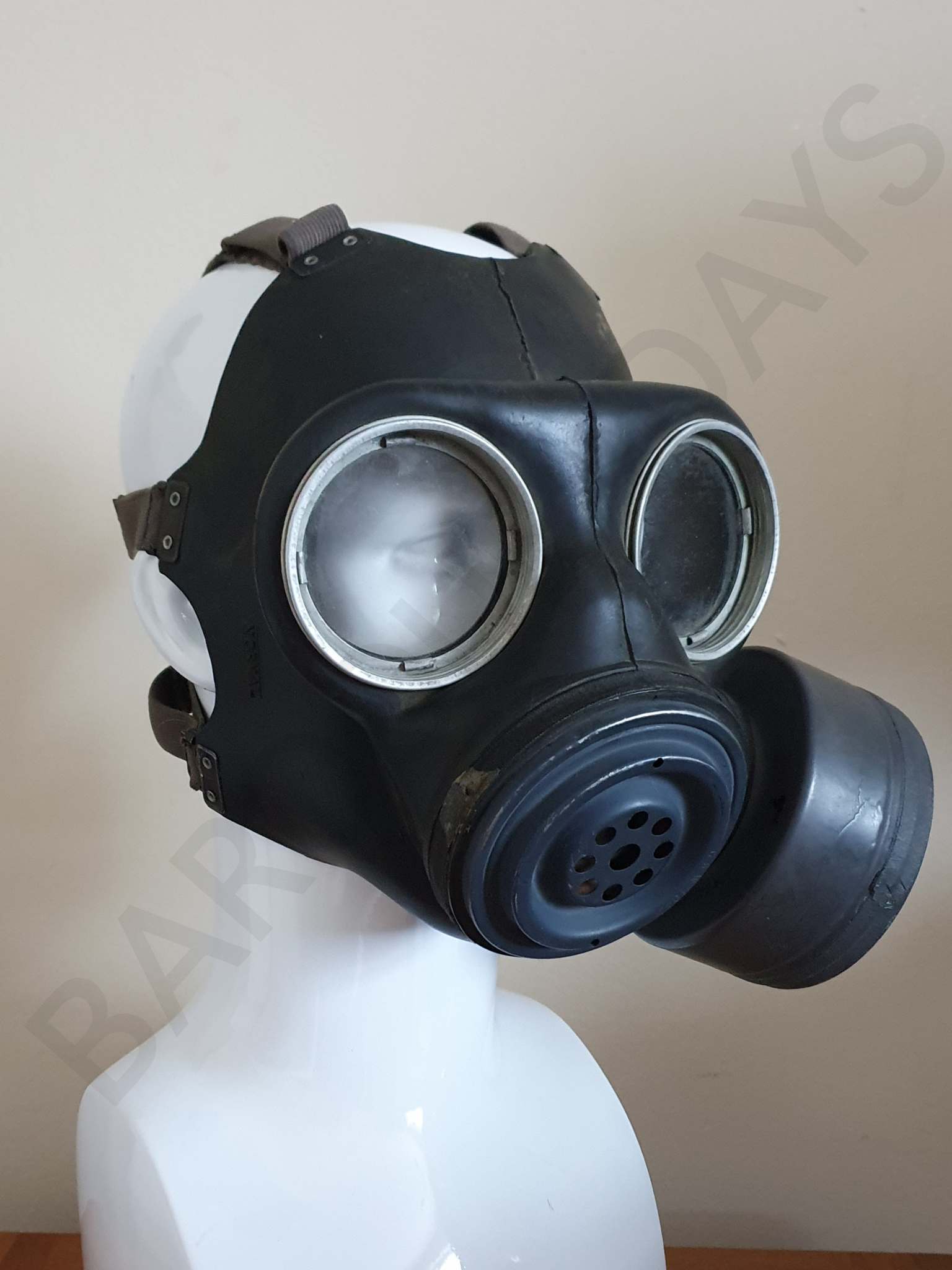 S10 FM12 Gas mask stick on front vent cover protector 