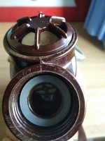 Closeup of valve assembly