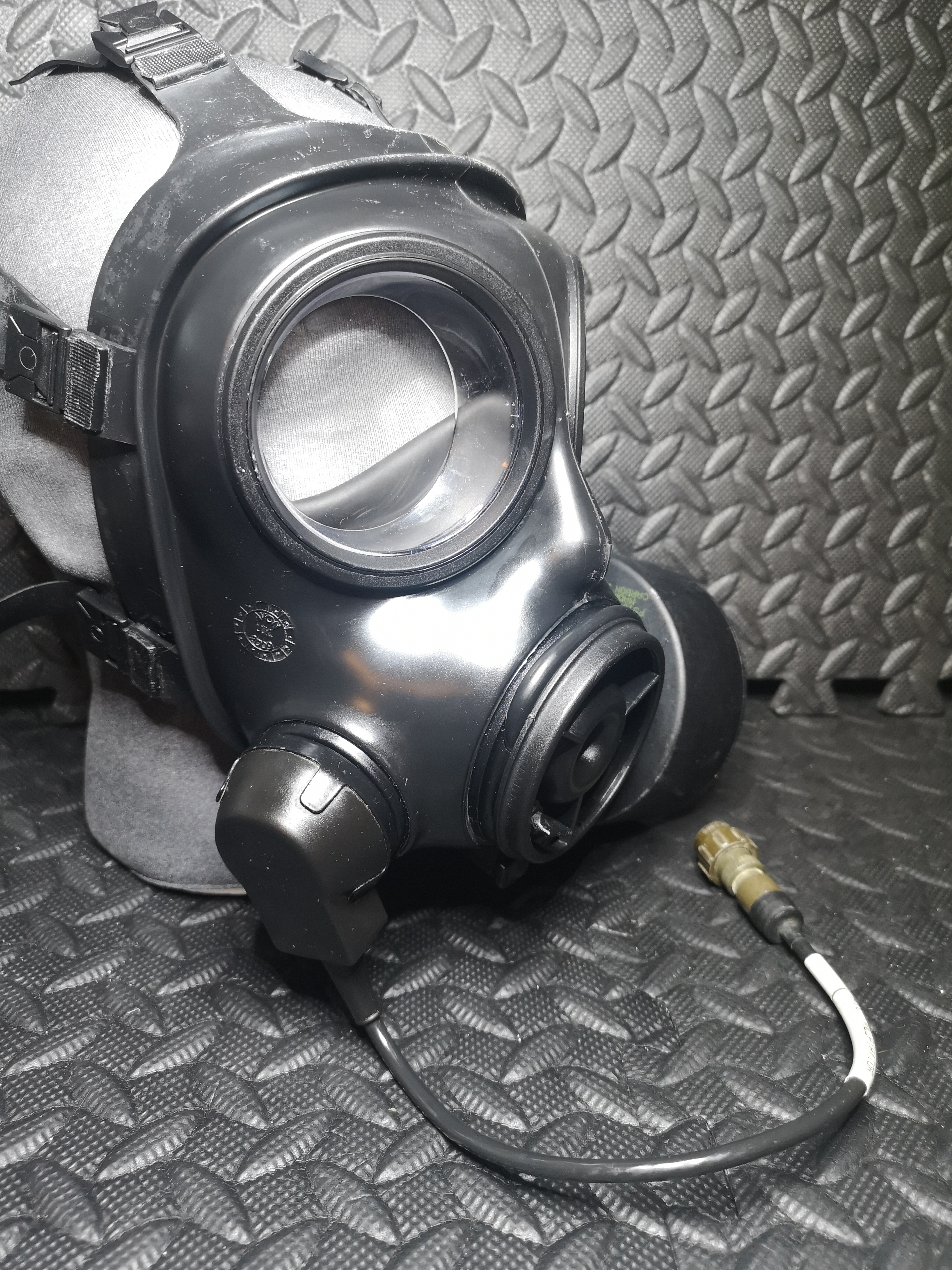 British Army X Police NBC CBRN Twin Port FM12 Respirator Gas Mask S10 Prepper K2 