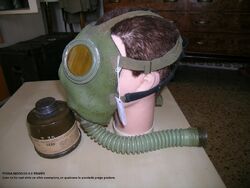 Maschera antigas modello Penna - Wikipedia