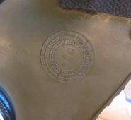 Norwegian mask's left side marking