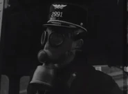 Public transport conductor in Budapest 1939.