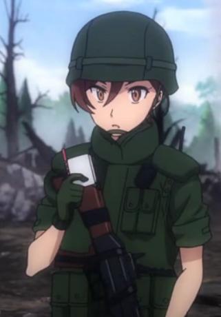 Kuribayashi Shino from Gate: jieitai kanochi nite, kaku tatakaeri