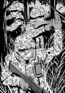 JSDF reconnaissance force searching for Imperial ambush troops.