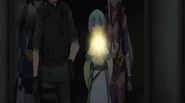 Lelei creates a illumination ball to illuminate a dark room.