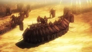 The army of the Kingdom of Elbe during the third assault of the battle of Alnus Hill
