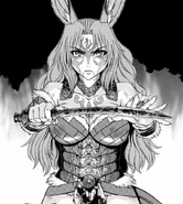 Delilah the Warrior Bunny