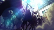 Goblin auxiliaries in the Imperial Army at the Battle of Ginza.