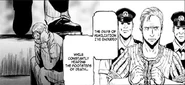 Herm was forced to endure jail time. At the same time, due to his ethnocentric mindset, he always cowered in fear most the time in jail because of his fear of being executed and enslaved like what the Empire usually does with POW without realizing the more humane treatment of the Japanese.