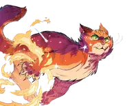 Estrella de Fuego en la novela gráfica The Prophecies Begin: volume 3