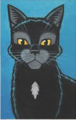 Cuervo en la portada de Ravenpaw´s Path