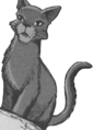 Estrella Azul en el manga de Bluestar's Prophecy