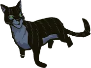 Corvina en Exile from Shadowclan