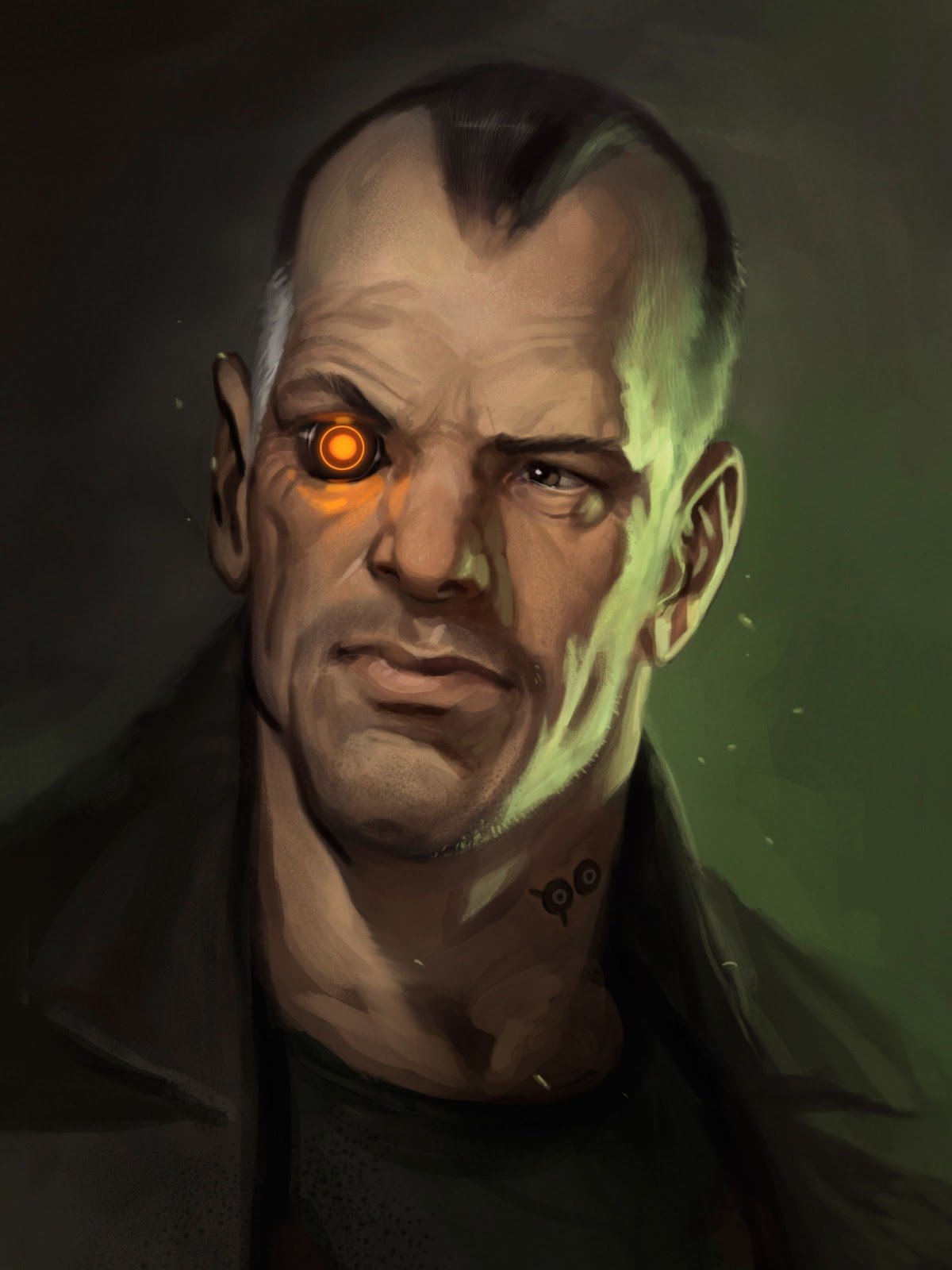 Commission - Shadow Runner  Shadow runner, Shadowrun, Cyberpunk character