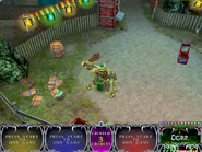 Screenshot of Dwarf's alternate character, the Ogre