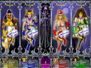 Valkyrie select screen from Gauntlet Dark Legacy