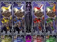 Gauntlet Dark Legacy, Jester's alternate character, Hyena, select screen