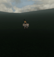 A Cuirassier Zombie walking.
