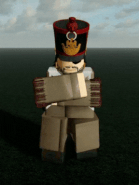 A player freezing to death.