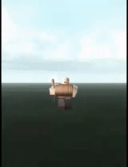 A Bomber walking.