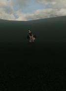 A Cuirassier Zombie charging.
