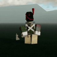 A Sapper Zombie walking.