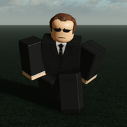 An Shambler resembling Agent Smith during The Matrix.