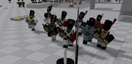 Sapper Zombies' old appearances in different regiments.