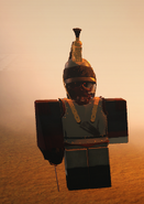 A front view of a Cuirassier Zombie.