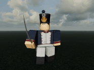 Swinging the Sabre to the left.