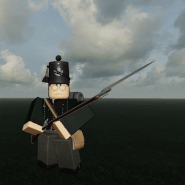 Reloading the Musket.