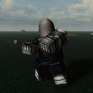 A Crusader Sapper Zombie.
