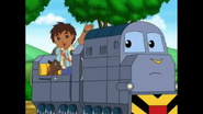 Chucho needs his whistle to warn the animals to stay off the tracks! (2)