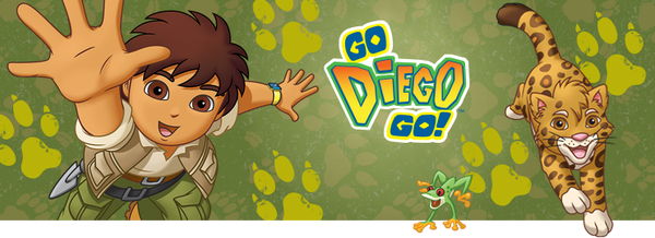 Nickelodeon Nick Jr Go Diego Go Show Banner