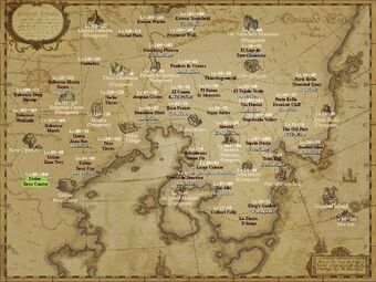 World Map Sword Of The New World The Granado Espada Wiki Fandom