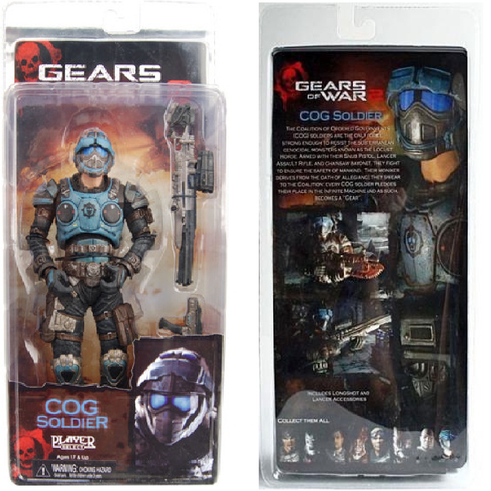 Gears of war shop cog soldier figure