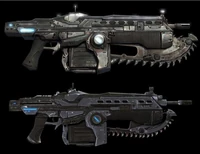 The difference between the Gears 1 & 2 Lancers.