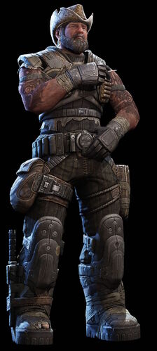 Dizzy Wallin, Gears of War Wiki