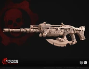 Pre-modelo del Breechshot para Gears of War: Judgment.